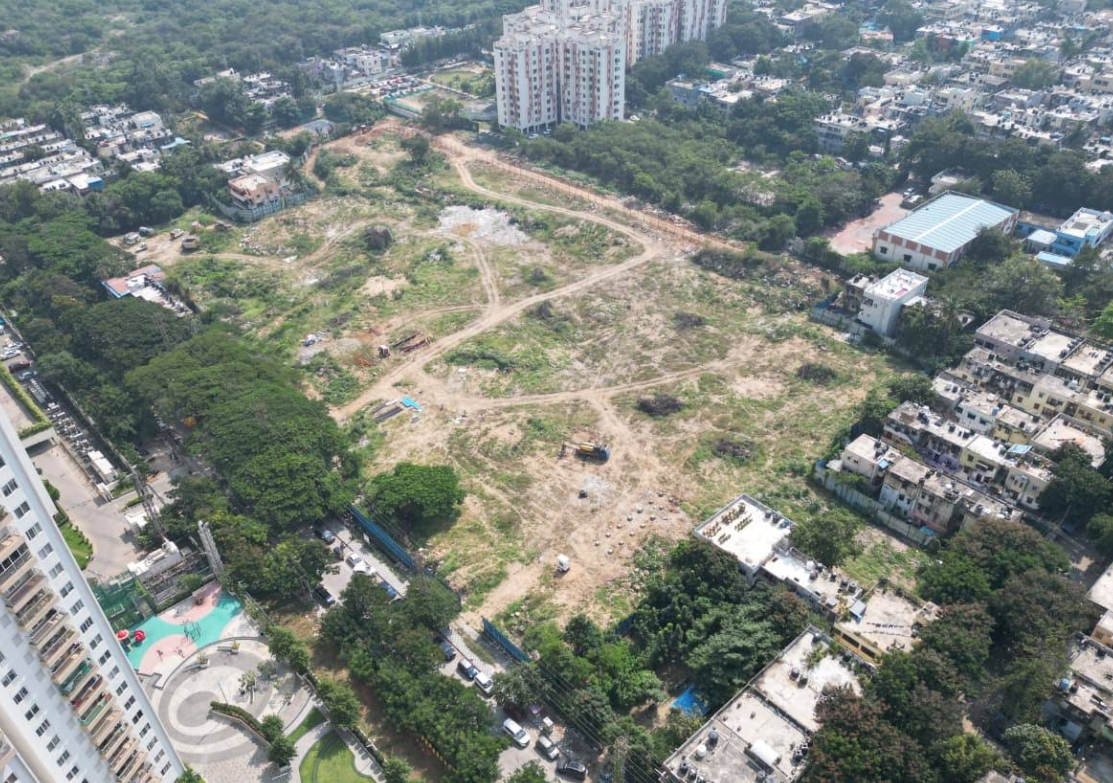 Godrej Kukatpally Current Site Progress - Pre-Construction Phase